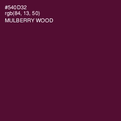 #540D32 - Mulberry Wood Color Image